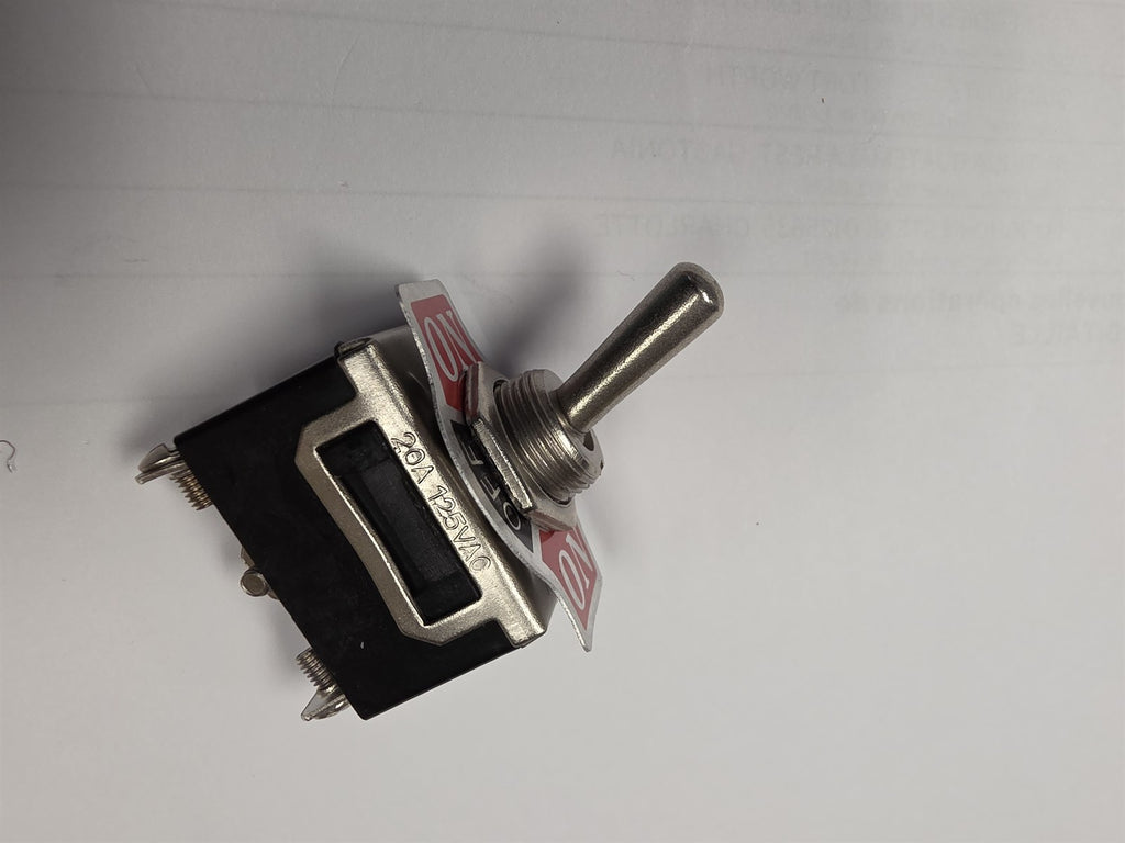 Interrupteur à levier momentané SPDT marche-arrêt-marche, 125/250 V, 20/15 A, 3 broches