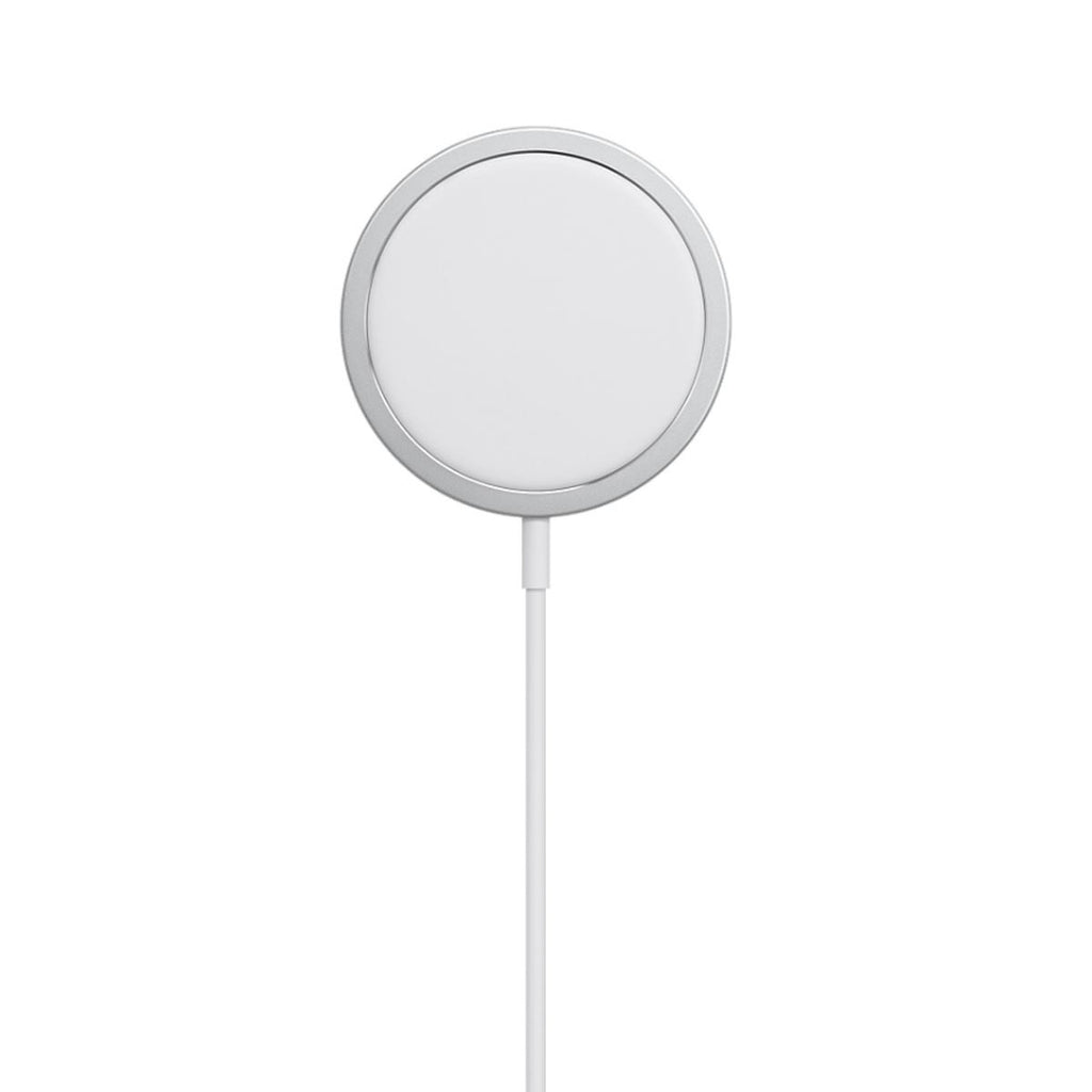 Apple Chargeur sans fil MagSafe pour iPhone, blanc (MHXH3AM/A)
