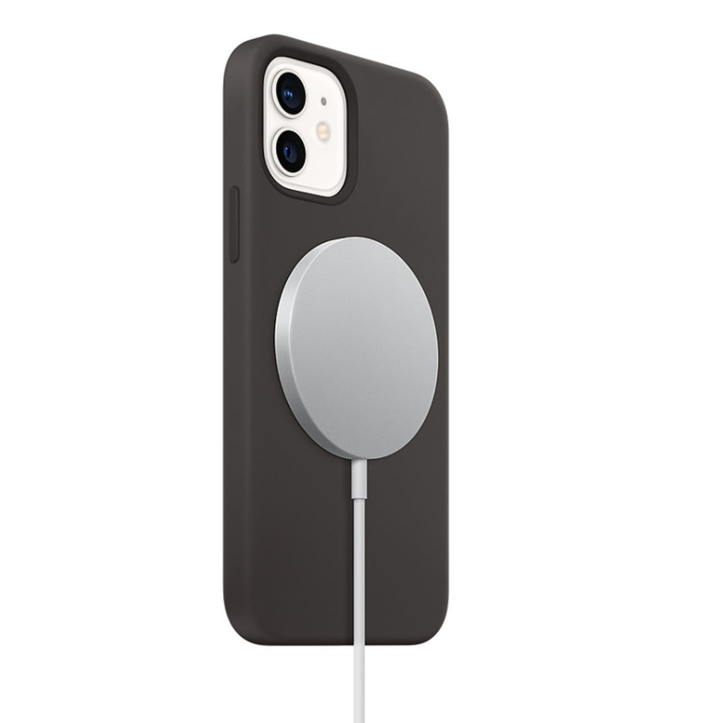 Apple Chargeur sans fil MagSafe pour iPhone, blanc (MHXH3AM/A)