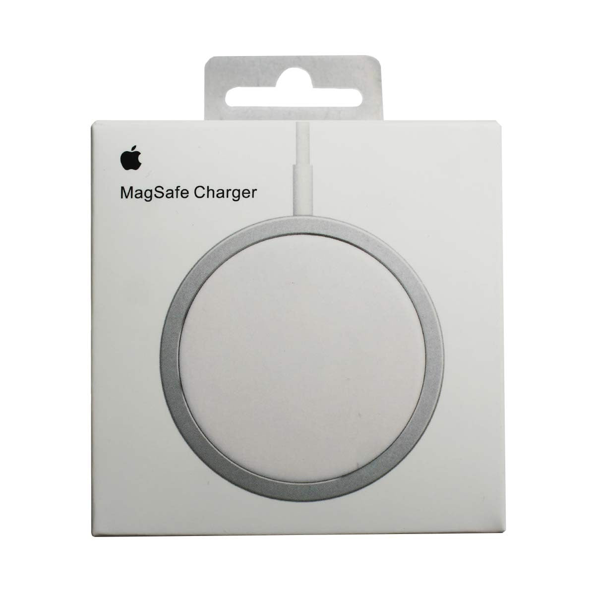 Apple Chargeur sans fil MagSafe pour iPhone, blanc (MHXH3AM/A)