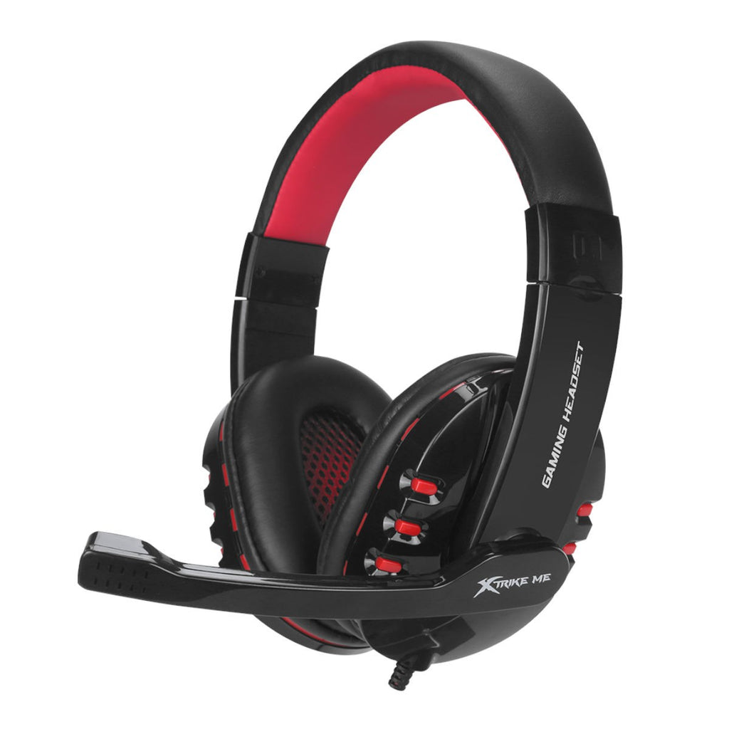 Xtrike Me Ensemble de jeu 4 en 1 CM-406 : clavier rétroéclairé, souris, casque et tapis