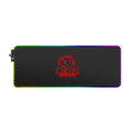 Marvo Pro Tapis de souris RGB 7 couleurs, surface microfibre, alimenté par USB (G45)