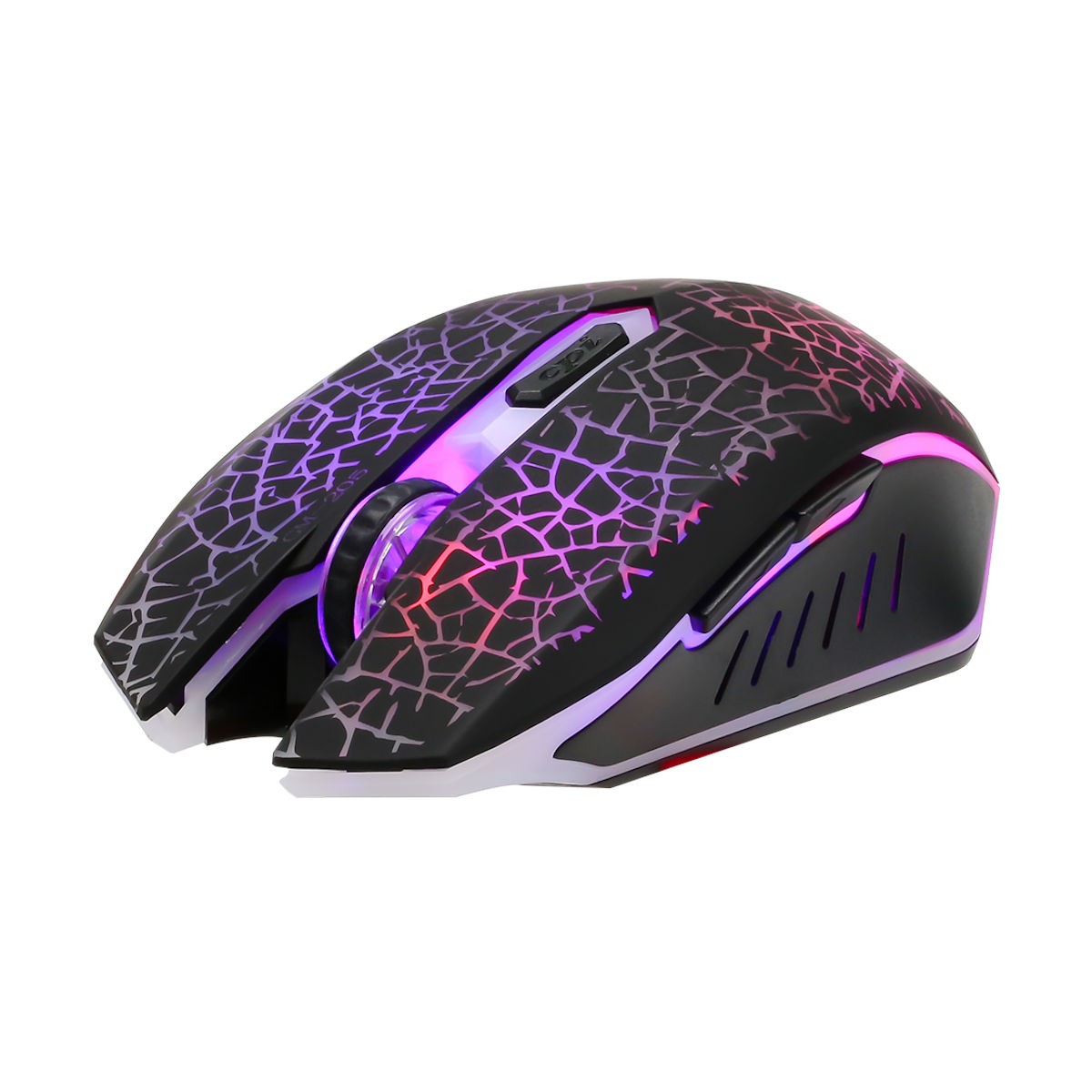 Xtrike Me Souris de jeu optique filaire GM-205, 6 boutons, rétroéclairage 7 couleurs, 3200 DPI