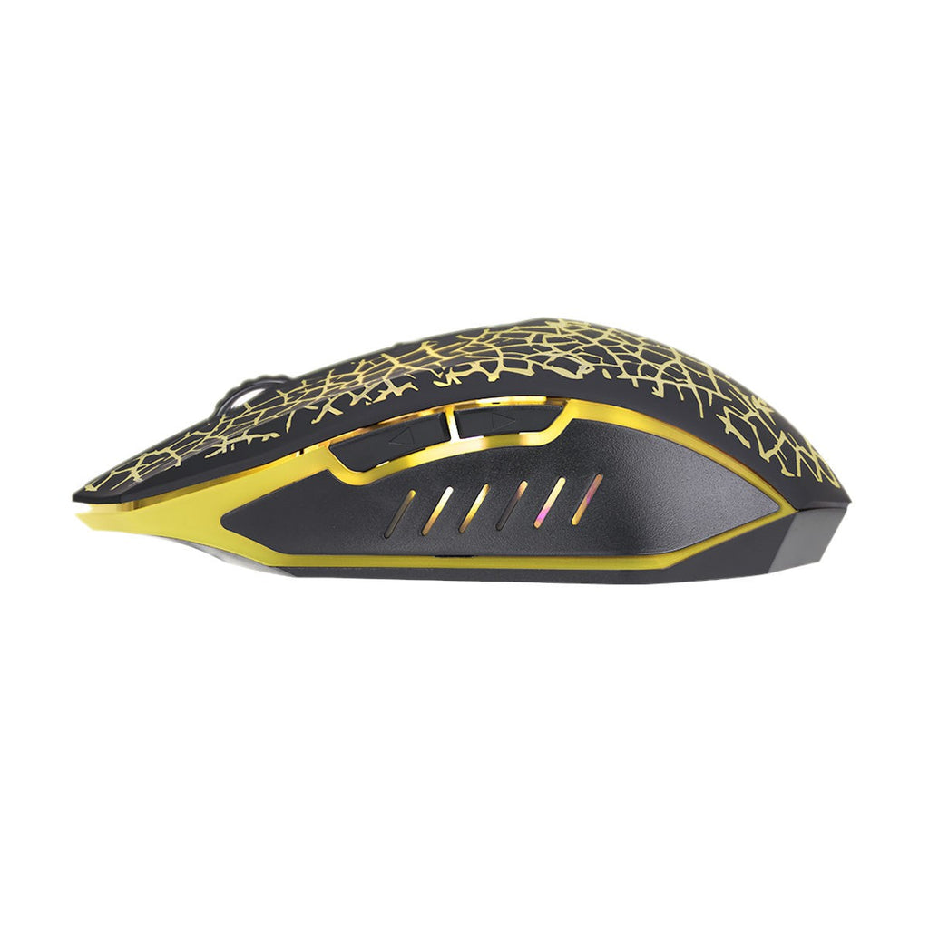 Xtrike Me Souris de jeu optique filaire GM-205, 6 boutons, rétroéclairage 7 couleurs, 3200 DPI