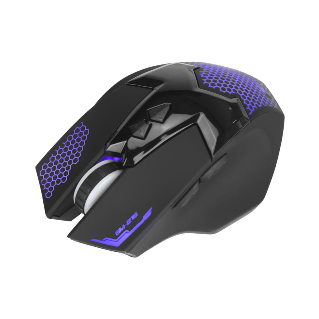 Xtrike Me Souris de jeu optique filaire GM-216, 7 boutons, rétroéclairage 7 couleurs, 3600 DPI