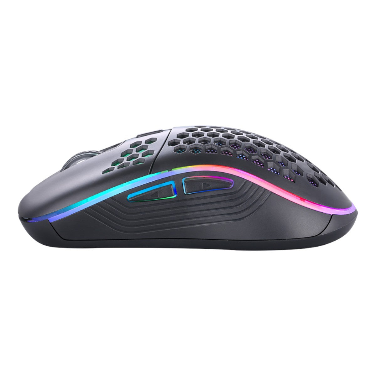 Xtrike Me Souris de jeu optique filaire GM-512, 7 boutons, rétroéclairage RGB, 6400 DPI