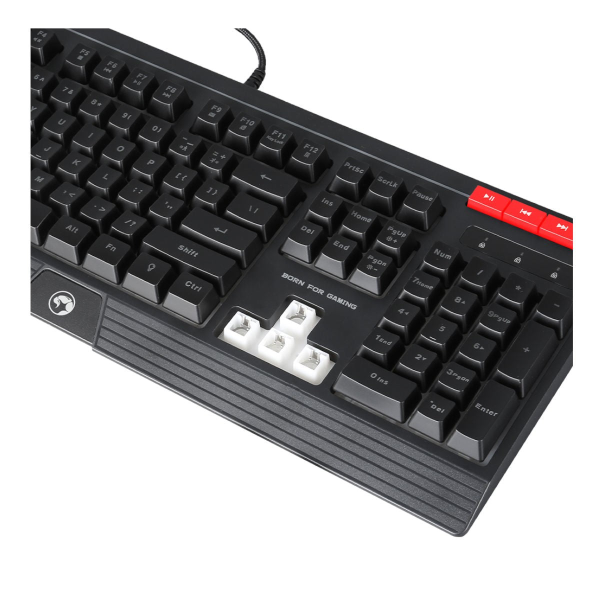 Marvo Pro Clavier de jeu illuminé, Membrane, 112 touches (KG880)