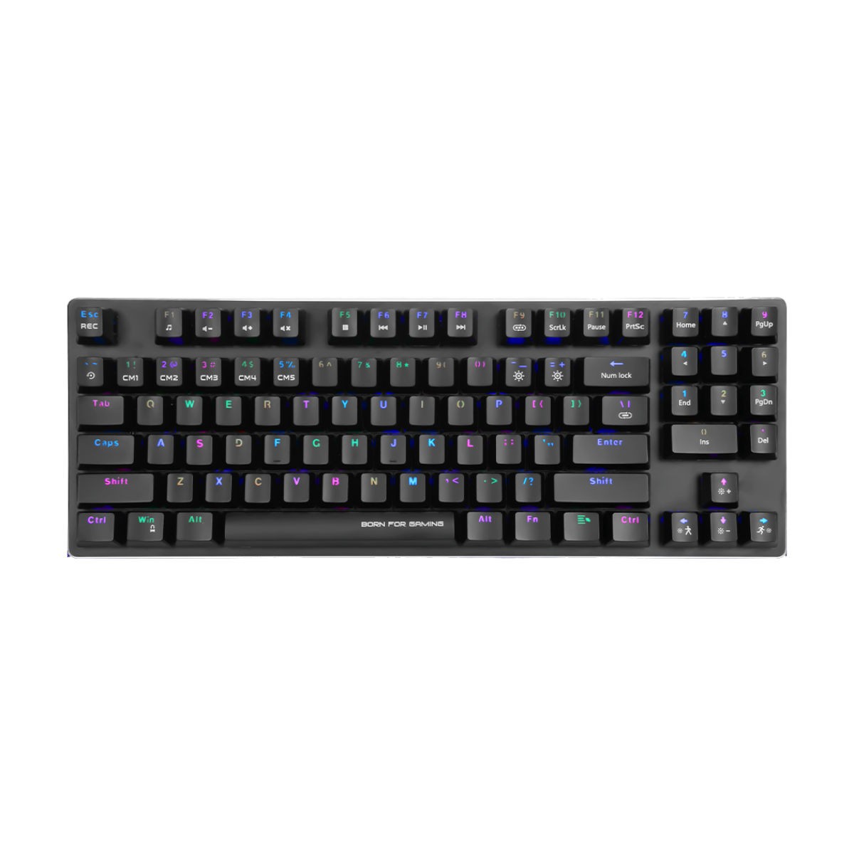 Marvo Pro Clavier de jeu illuminé, Mécanique, RGB, 89 touches (KG934)