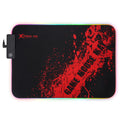 Xtrike Me Tapis de souris RGB, surface sans friction, MP-602