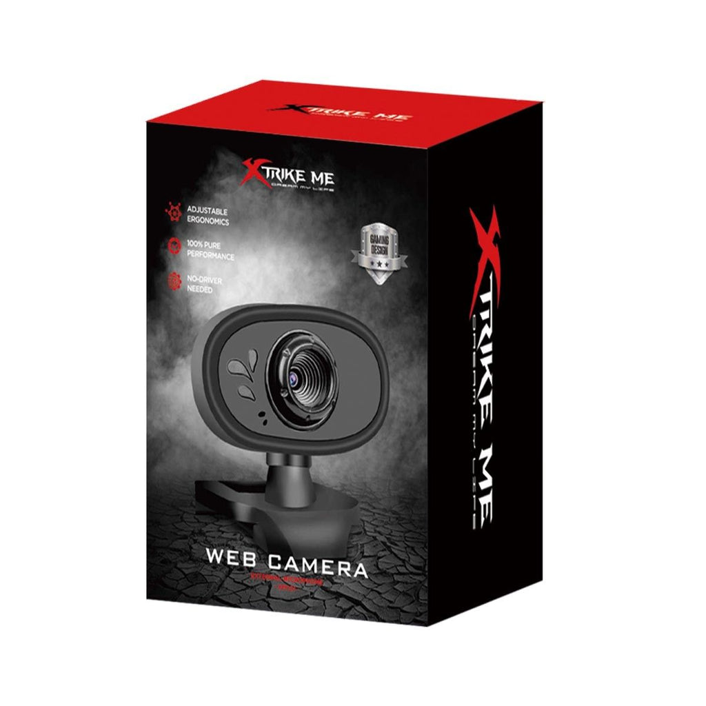 Xtrike Me Webcam, 640x480, USB 2.0, pour streaming vidéo, jeux (XPC01)